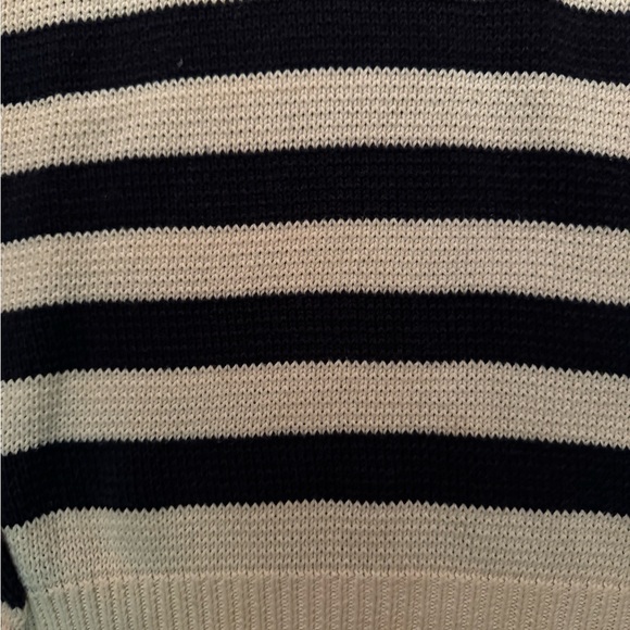 women's Emerson fry breton stripe knit sweater Sz Medium excellent condition - Picture 4 of 5